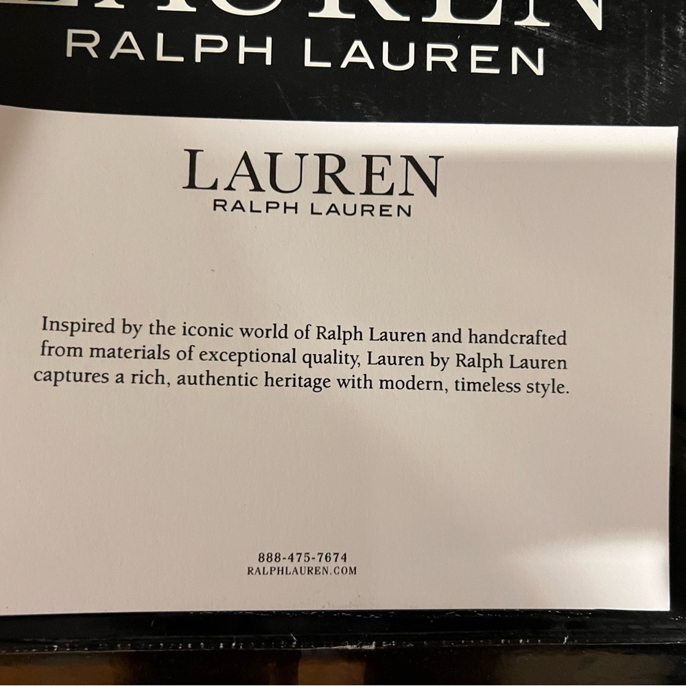 NWOT Lauren Ralph Lauren Leopard Print Heeled Boots Size 6.5 - Picture 6 of 6